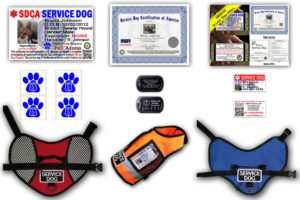 All of the tools to properly identify your Service Dog